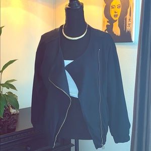 Stussy Black & Gold Bomber Jacket